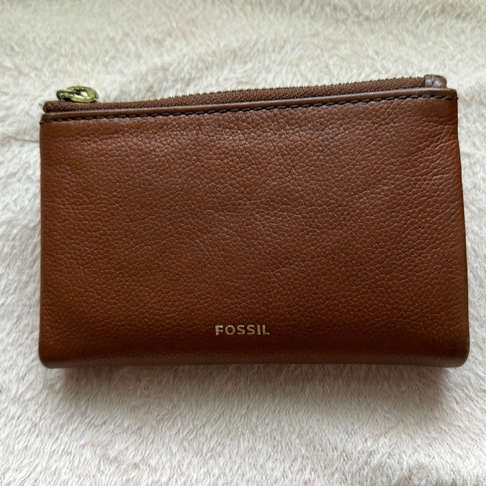 Brown Fossil Wallet